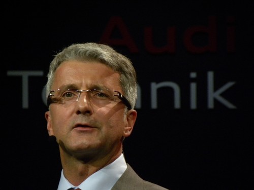 Audi-Pressekonferenz zum Audi Urban Future Summit: Audi-Chef Rupert Stadler.