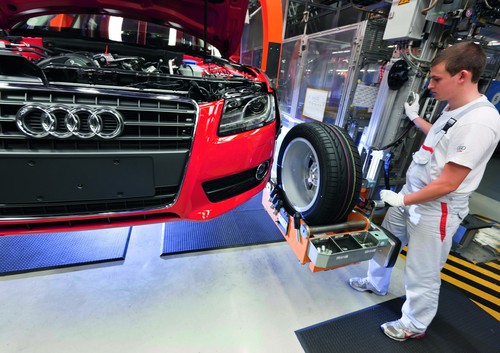 Audi Produktion Ingolstadt – Montage Audi A5.
