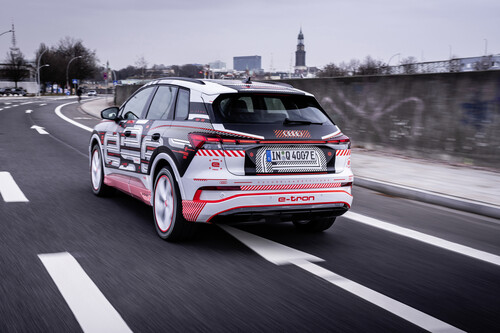 Audi Q4 e-Tron Prototyp.