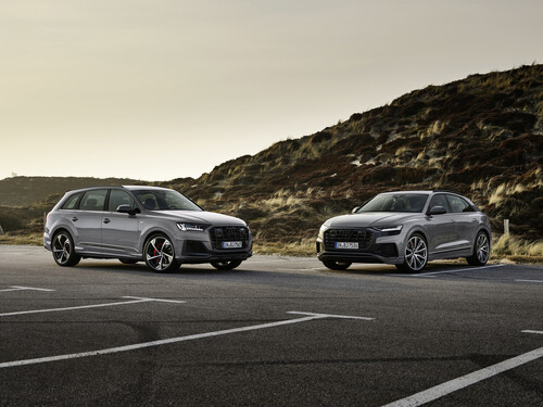 Audi Q7 und Q8, Editionsmodell „Competition Plus“.