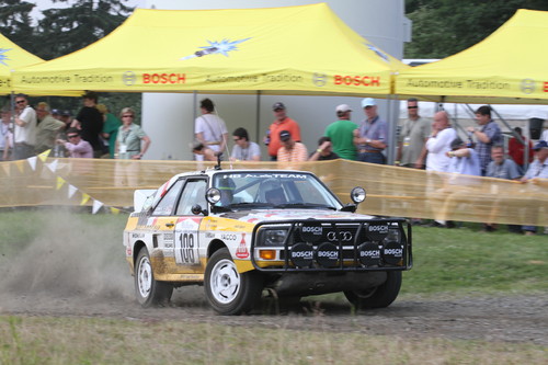 Audi Quattro beim ADAC Eifel Rallye Festival.