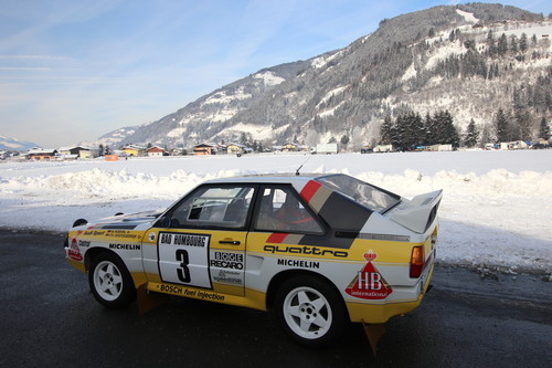 Audi Rallye Quattro A2 beim GP Ice Race.
