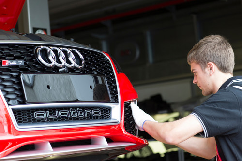 Audi RS 7 Sportback: Audi RS-Manufaktur in Neckarsulm.
