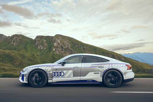 Audi RS e-Tron GT Ice Race Edition.