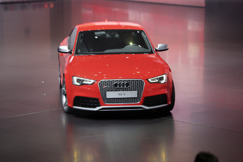 Audi RS5 bei der Volkswagen-Vorabendversanstaltung "Driving Diversity".