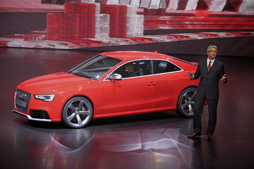 Audi RS5 bei der Volkswagen-Vorabendversanstaltung &quot;Driving Diversity&quot;.