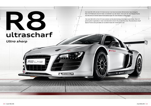 „Audi Sport customer racing 2009, 2010, 2011“.