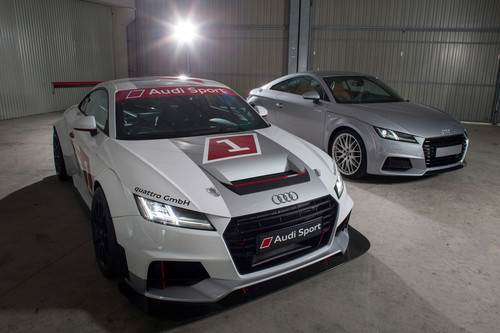 Audi Sport TT Cup: Motorsport und Serie liegen dicht beeinander.