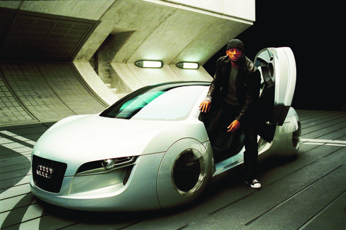 Audi-Studie in „I Robot“ (2004) mit Will Smith.