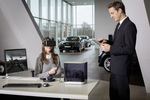„Audi VR Experience“-Brille.