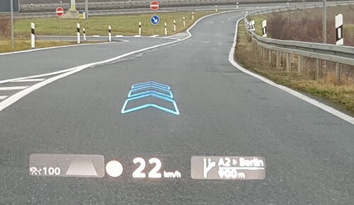 Augmented Reality im VW ID 4.