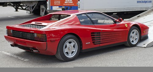 Auktion von Coys of Kensington unter dem Motto &quot;True Greats&quot;: Ferrari Testarossa von 1986.