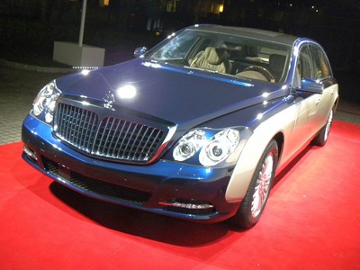 Auto China 2010: Weltpremiere Maybach Facelift.
