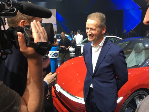 Auto China 2018: VW-Konzernchef Dr. Herbert Diess.