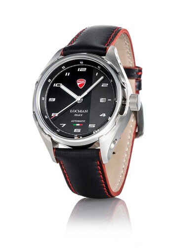 Automatische Uhr Time Only aus der Kollektion von Ducati und Locman.