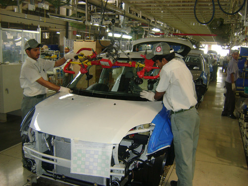Automobilproduktion bei Suzuki in Indien.