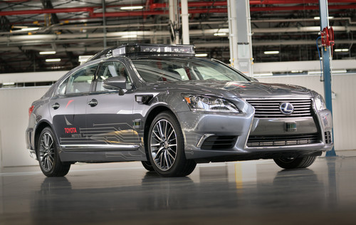 Autonomer Prototyp von Toyota: Lexus LS Platfom 3.0.
