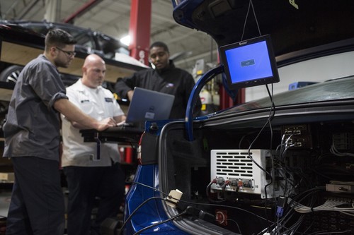 Autonomes Fahren: Ford-Versuchsträger Fusion Hybrid.