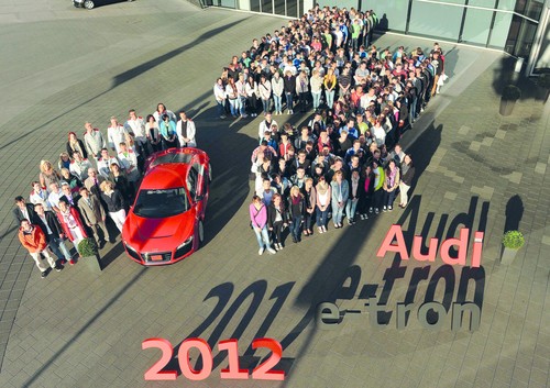 Bei Audi in Neckarsulm wurden 236 neue Auszubildende begrüßt.