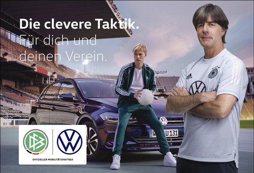 Bei der Aktion „Volkswagen Vereinsprämie“ kann ein Amateurklub einen exklusiven Trainingsbesuch von Bundestrainer Joachim Löw gewinnen.
