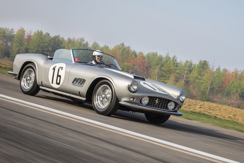 Bei RM Sotheby&#039;s versteigert: Ferrari 250 GT LWB California Spider Competizione von 1959 für 17,99 Millionen Dollar	(15,3 Mio. Euro).