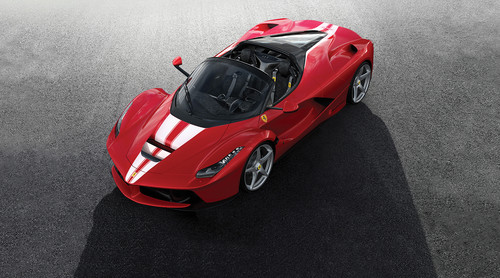 Bei RM Sotheby&#039;s versteigert: Ferrari La Ferrari Aperta (2007) für 10,043 Millionen US-Dollar (8,5 Mio. €).