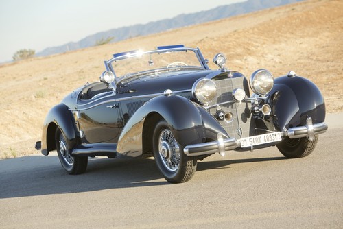 Bei RM Sotheby&#039;s versteigert: Mercedes-Benz 540 K Special Roadster (1939) für 6,6 Millionen US-Dollar (5,616 Mio. Euro).