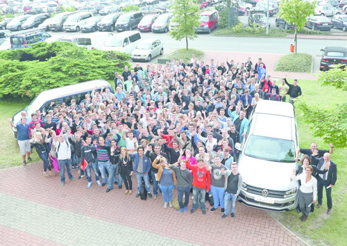 Bei Volkswagen Nutzfahrzeuge in Hannover begannen 219 junge Männer und Frauen ihre Berufsausbildung oder starteten ins Duale Studium.