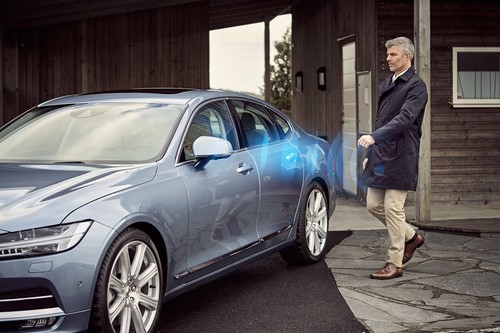 Bei Volvo soll das Smartphone den Autoschlüssel ersetzen.