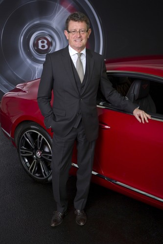 Bentley Marketinchef Kevin Rose.