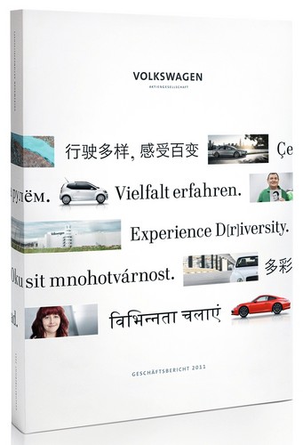 „Best of Corporate Publishing“: Volkswagen Geschäftsbericht erhält Gold.