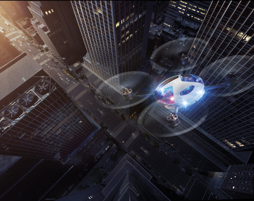 Bilder aus dem Lexus-Film &quot;The Swarm&quot; aus der Kampagne &quot;Amazing in Motion&quot;. 