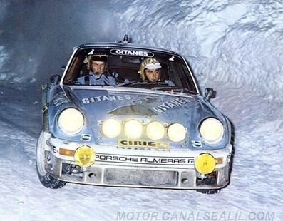 Bilder vergangener Triumphe: Jean-Pierre Nicolas auf dem Weg zu seinem Monte-Carlo-Gesamtsieg 1978.