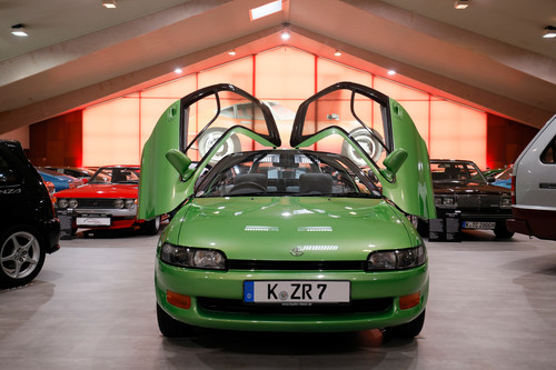 Blick in die Toyota Collection in Köln.