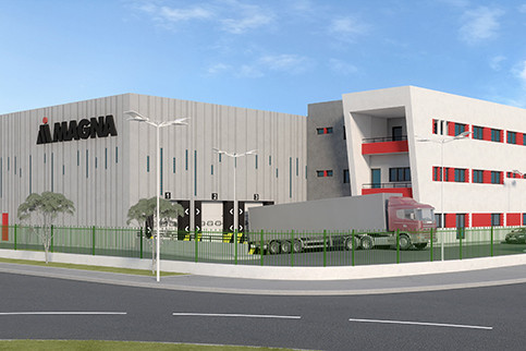 Blick in die Zukunft: Magna-Werk in Kenitra.