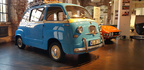 Blick ins Fiat- &amp; Abarth-Museum.