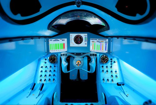 Bloodhound SSC-Cockpit.