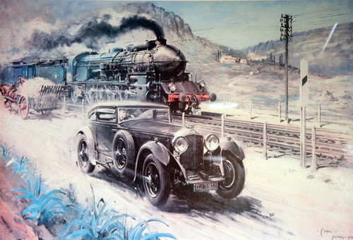 Blue Train-Race.