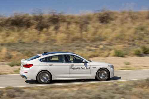 BMW 5er GT mit Brennstoffzelle.