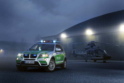 BMW auf der General Police Equipment Exhibition &amp; Conference: BMW X3.