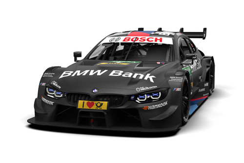 BMW Bank M4 DTM mit Bruno Spengler.
