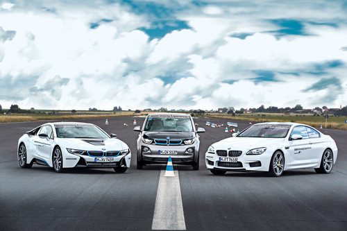 BMW Driving Experience mit dem i3, i8 und dem M6.