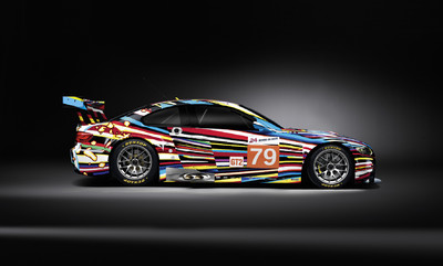 BMW GT2 für Le Mans, gestaltet von Jeff Koons.