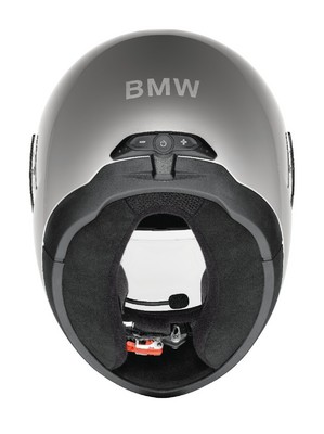 BMW-Helm „Sport“ mit Motorrad-Kommunikationssystem.