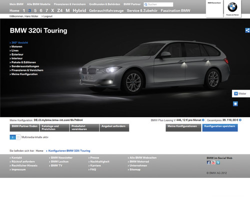 BMW-Homepage.