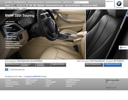 BMW-Homepage.