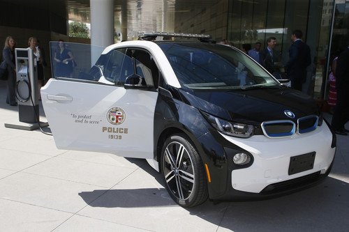 BMW i3 des Los Angeles Police Departmenent (LAPD).