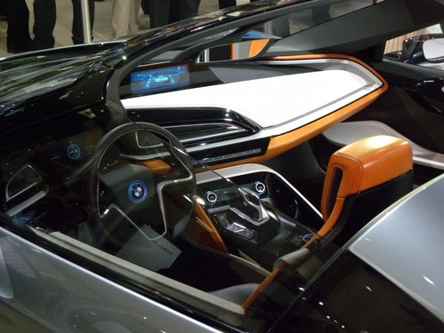 BMW i8 Spyder.