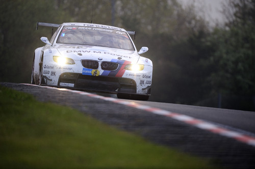 BMW M3 GT2 beim 24-Stunden-Rennen auf dem Nürburgring.