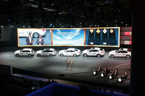 BMW-Messestand auf der IAA 2011.
